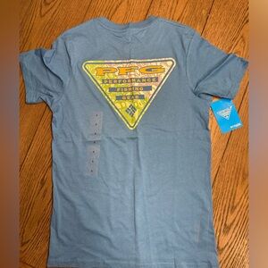 Columbia pfg men’s shirt small blue NWT